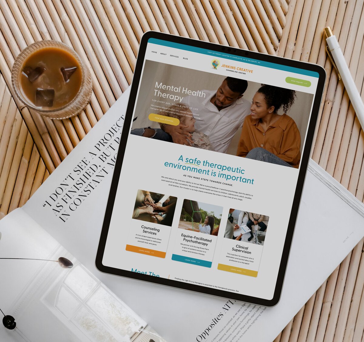 Custom Website for Mental Health Counseling