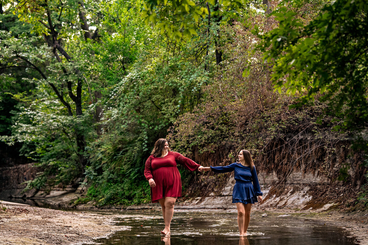LGBTQ Inclusive Dallas Wedding Photographer at Flippen Park
