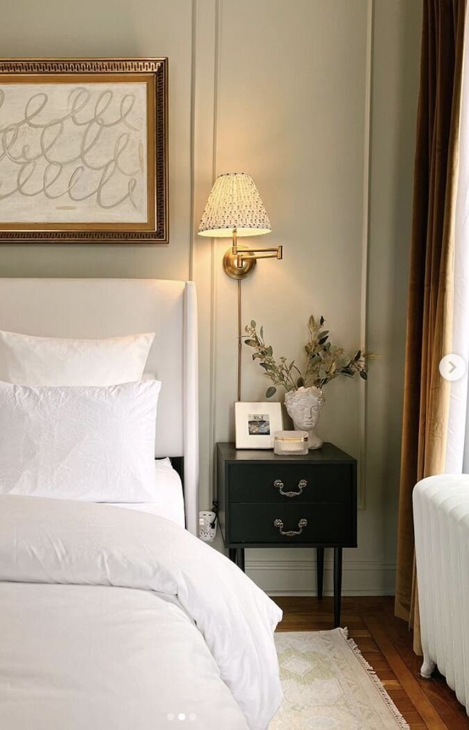French Inspired Bedroom Nightstand