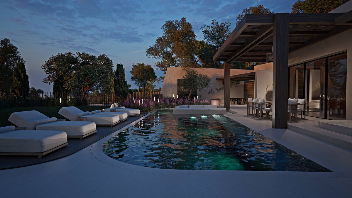 villas modernas ibiza