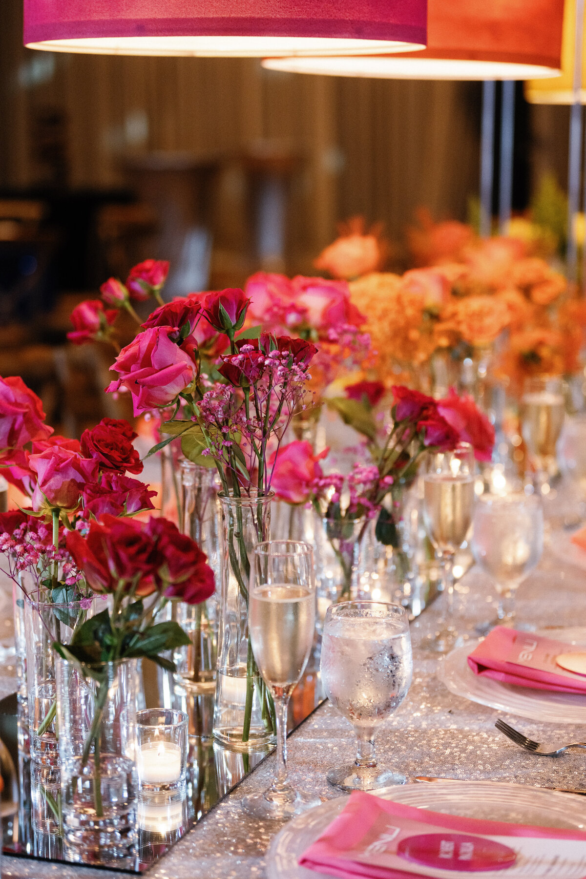 30 - Armature Works The Gathering Wedding Reception Centerpiece - Tampa Wedding Planner