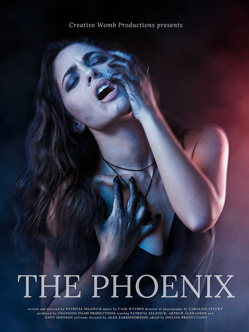 Dramatic image of 'The Phoenix,' featuring a mystical and ethereal character in a dark, moody setting.