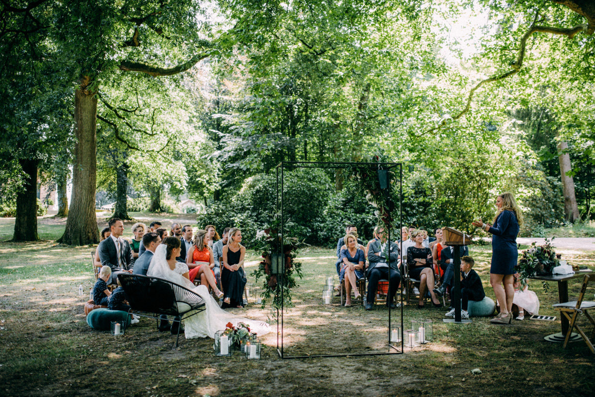 Bruiloft Lisanne & Mark - Landgoed Rhedenoord - NINA WEDDINGS - Tintelend Trouwen - Romy Dermout Photography-162