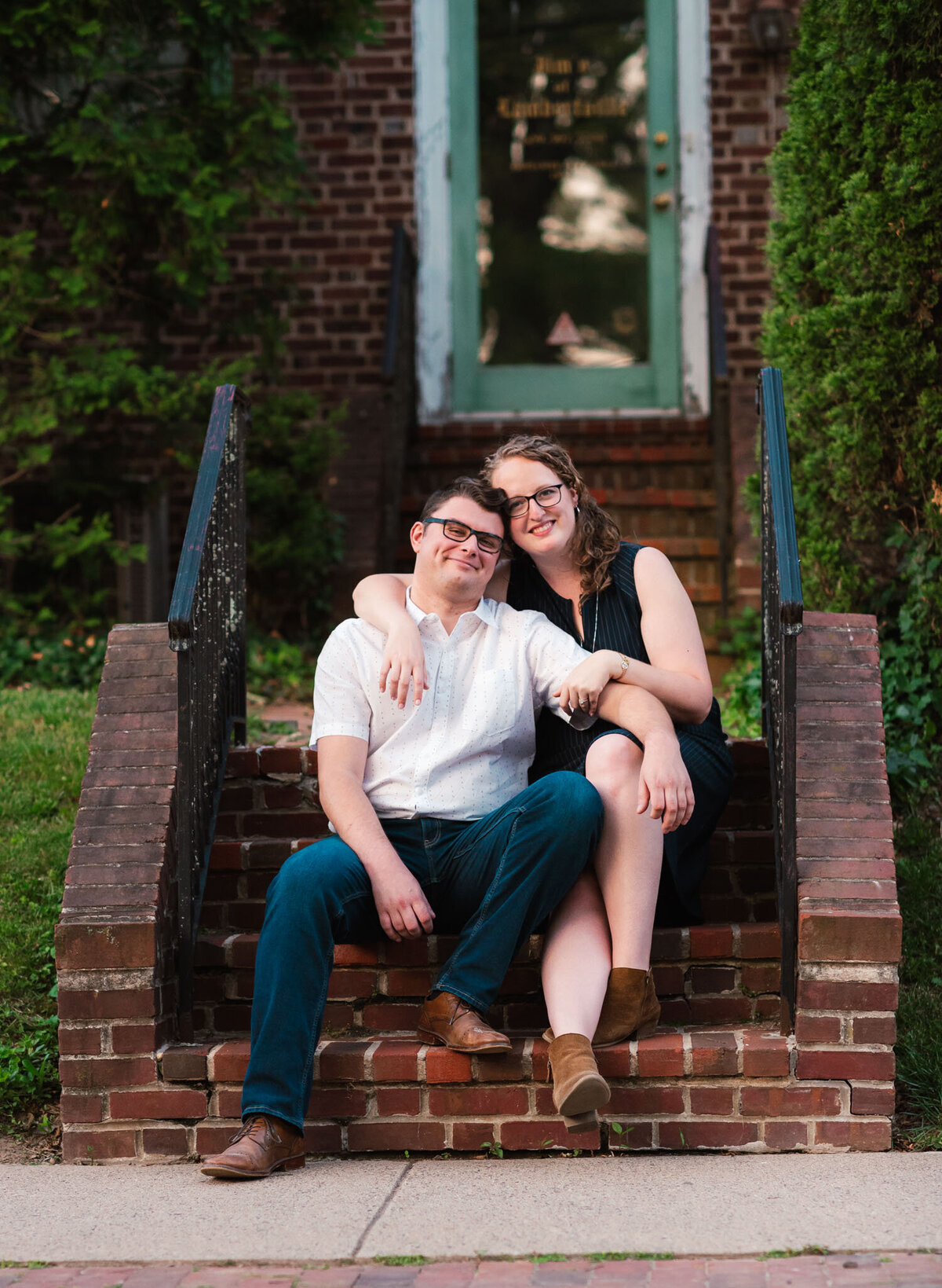 Kaelyn Parry+Chris Zanchelli Engagement Session, Downtown, Lambertville NJ, Nichole Tippin Photography-84
