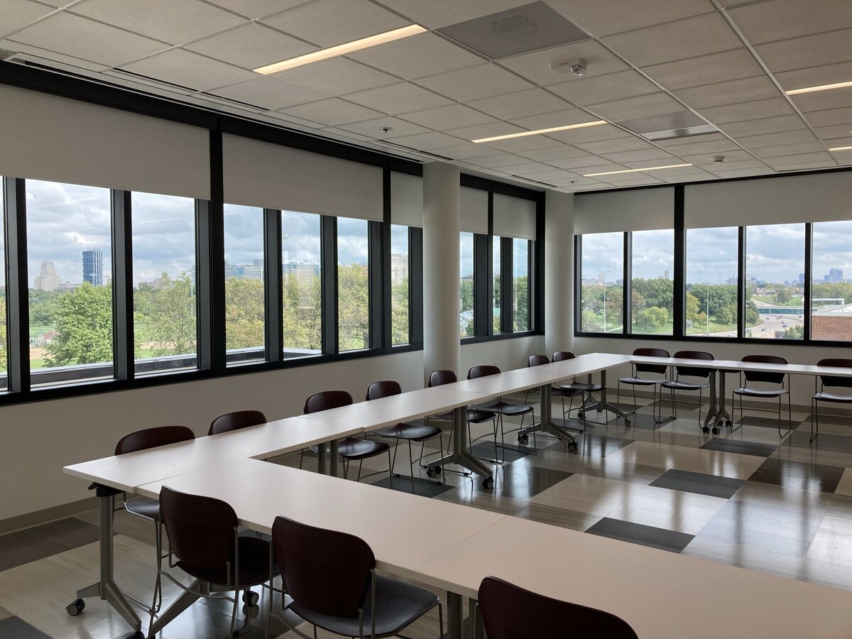 Custom commercial shades