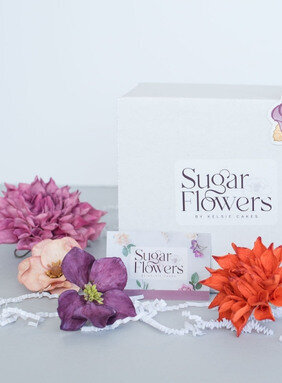 sugar flower wedding cake toppers made in tampa florida and shipping nationwide - sugar flowers by kelsie cakes