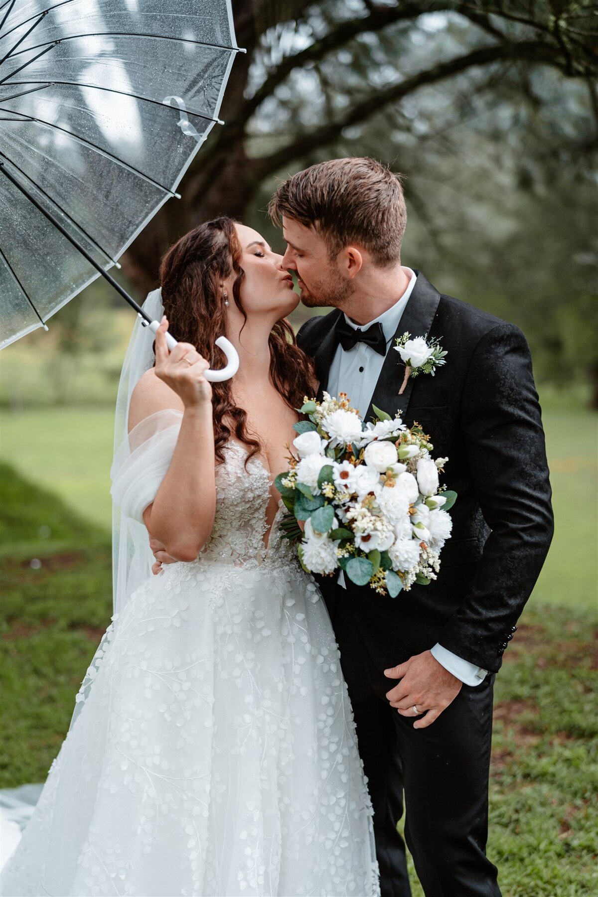 Capture the love and joy of a newlywed couple in their stunning wedding photoshoot.