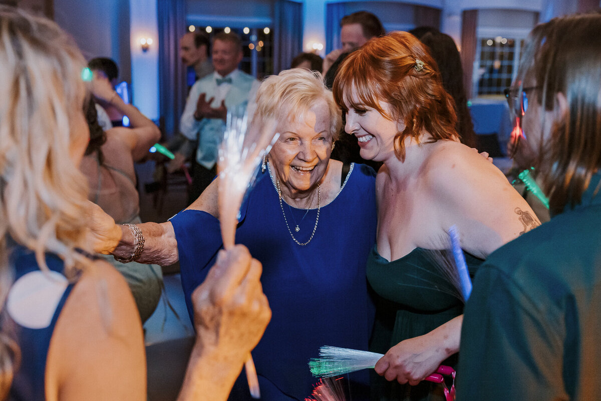 grandma on dance floor jewish ponte winery wedding temecula