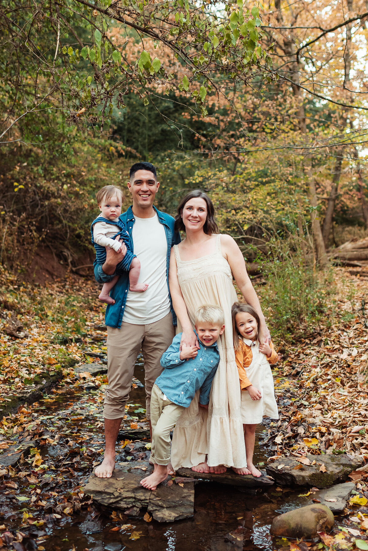 Lenahan Outdoor Fall Family Session, At Home, Piscataway NJ, Nichole Tippin Photography-2