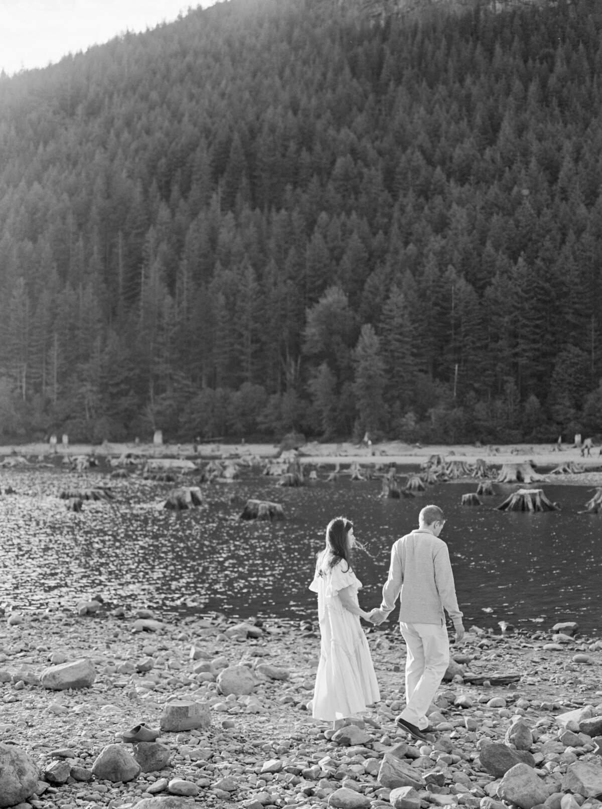 Michela Watson Photography Rattlesnake Lake Engagement Wedding Photographer PNW Film Organic Natural Light Romantic Free People Oregon Seattle Portland Palm Beach Photographer-18