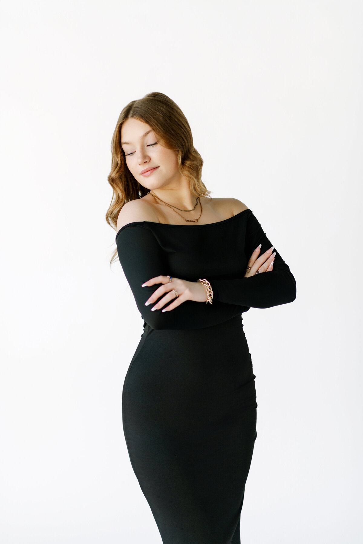 Kansas City Senior Pictures at a studio