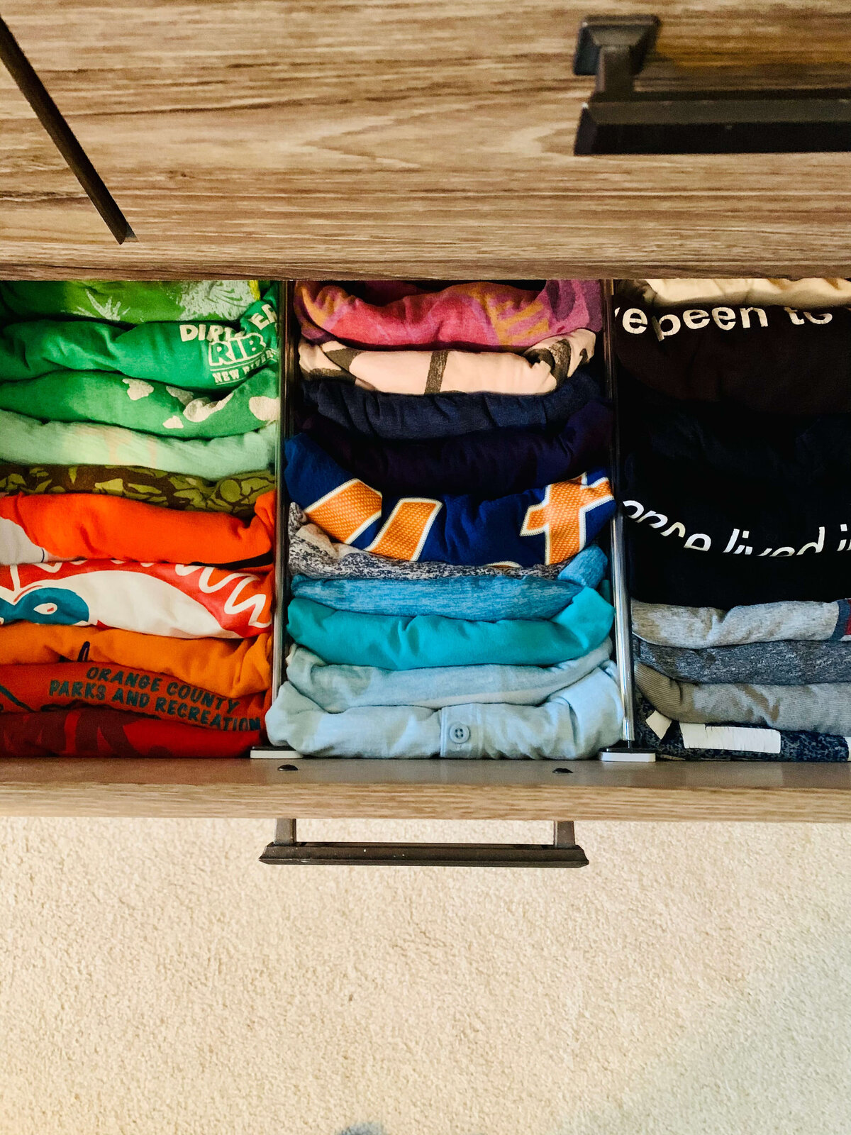 Dresser-drawer-organization
