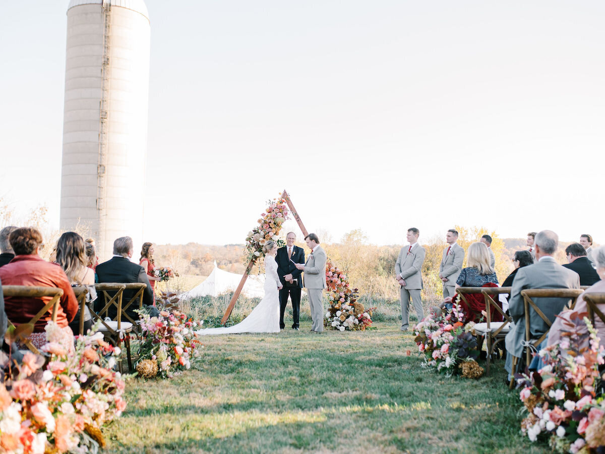 Farm Wedding Ceremony Loudoun County