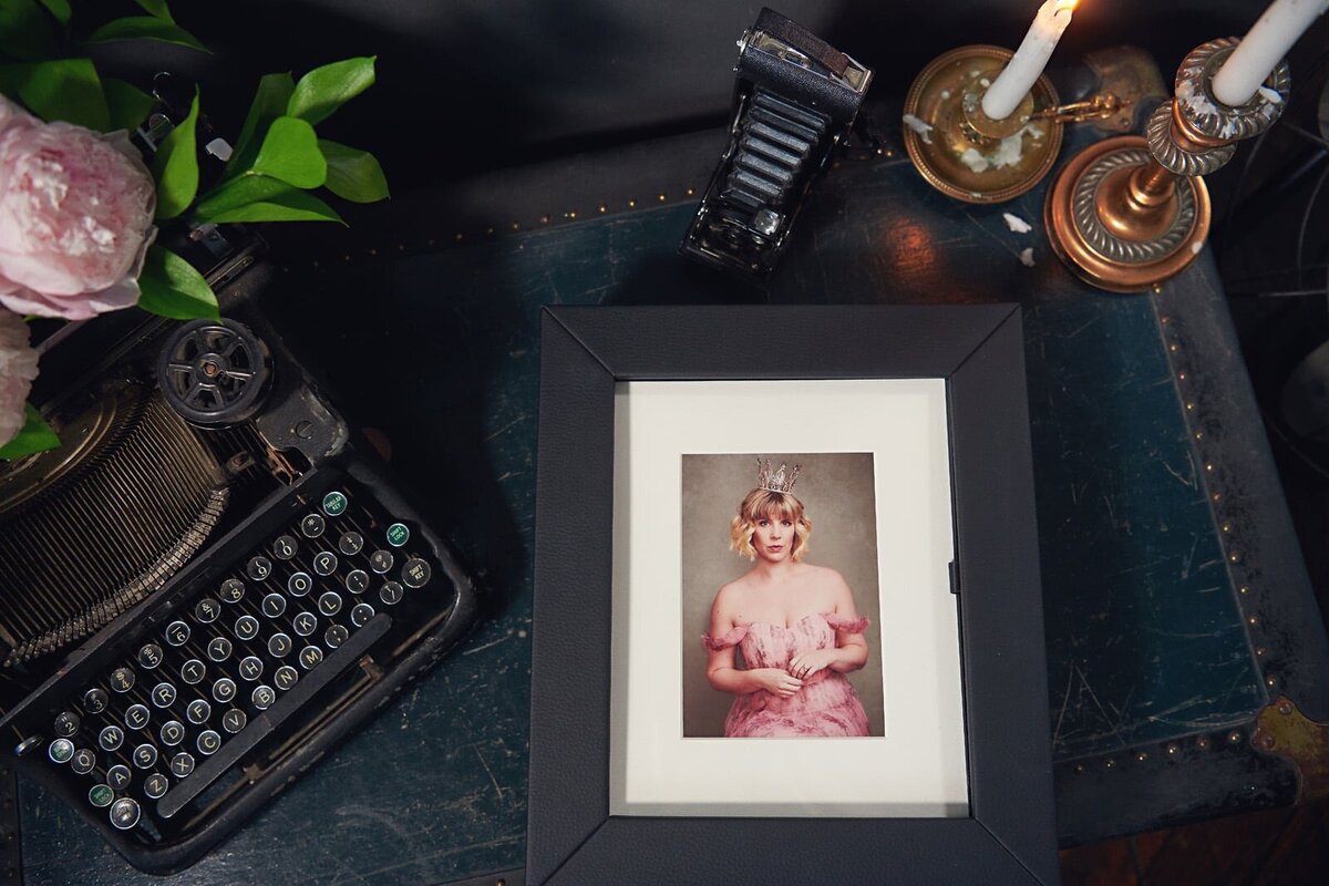 Vintage Decor with Photographer Portrait-21
