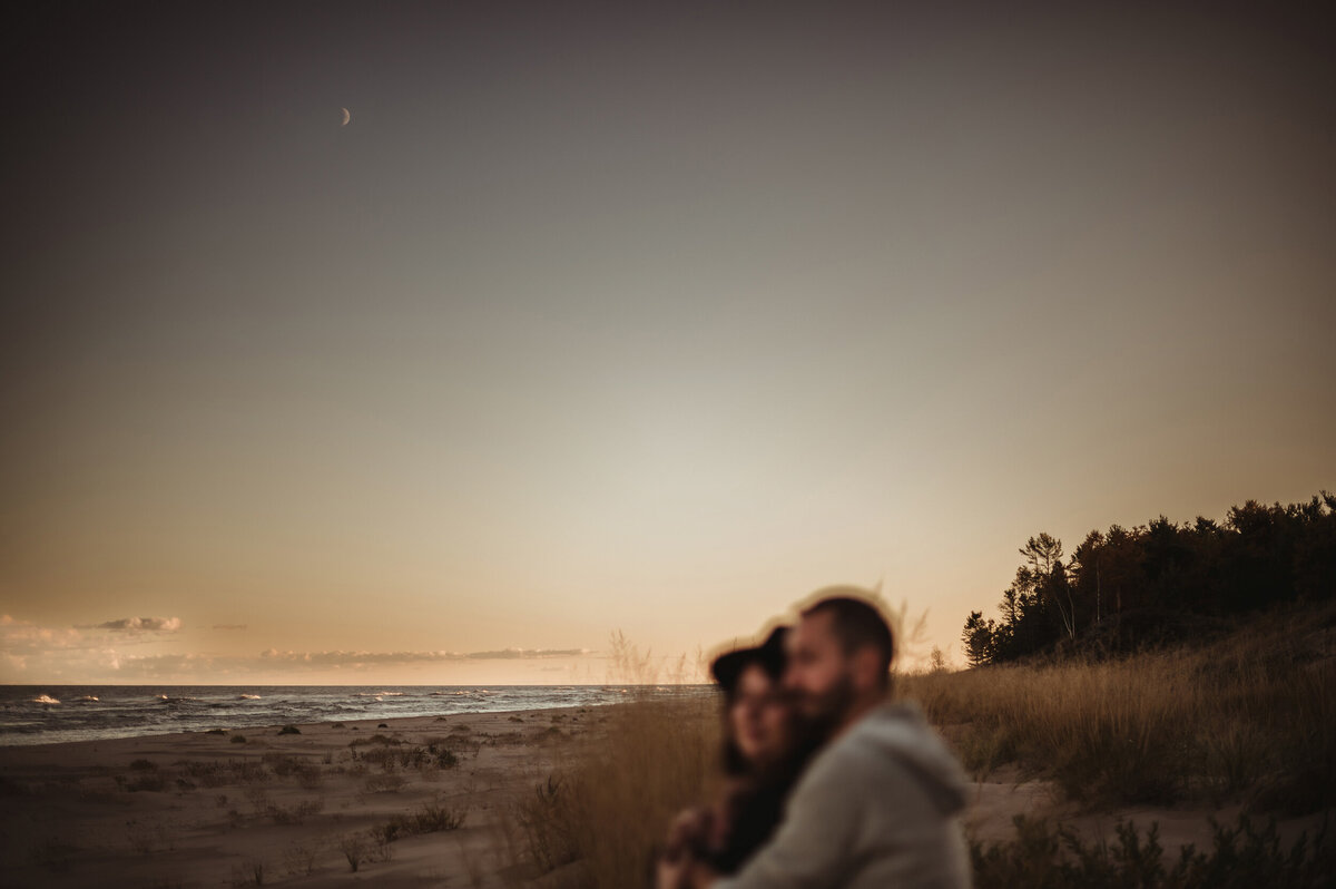 Point Beach engagement session