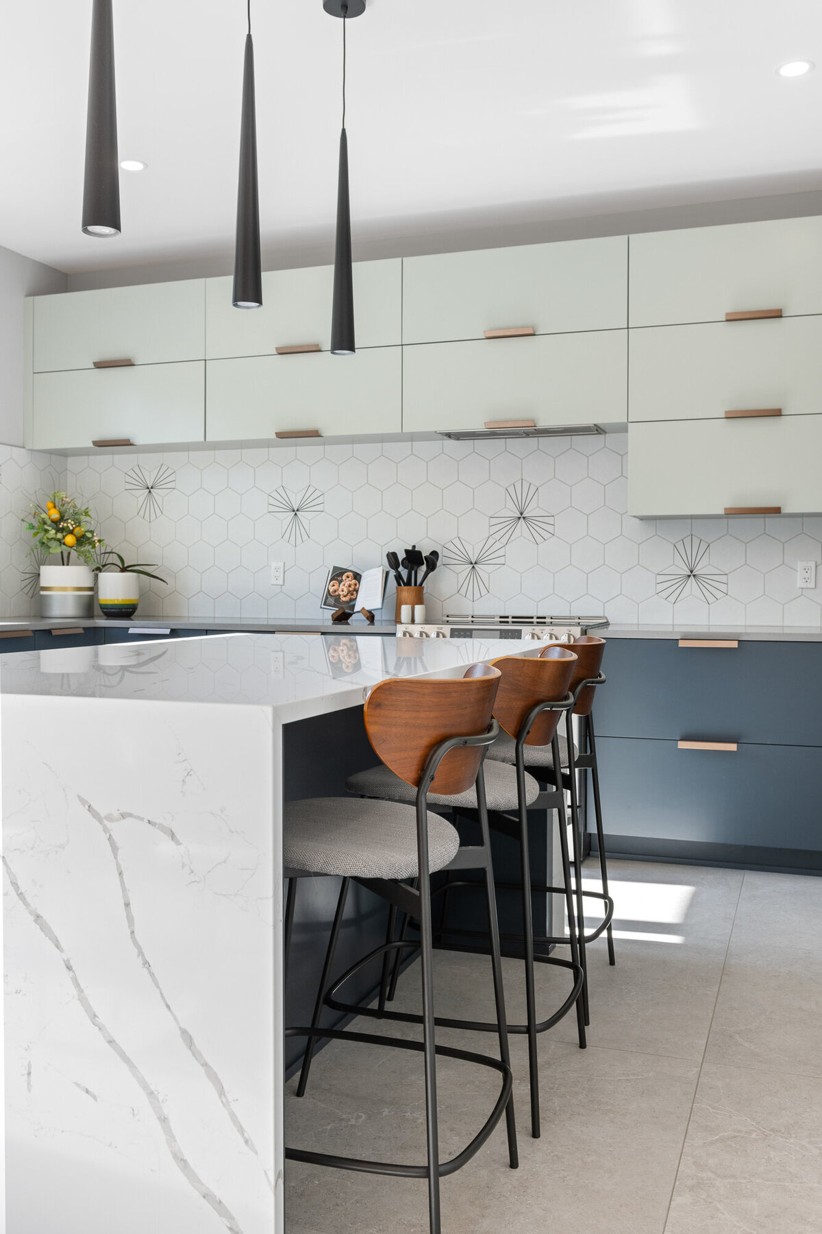 final image of our modern revival interior design project