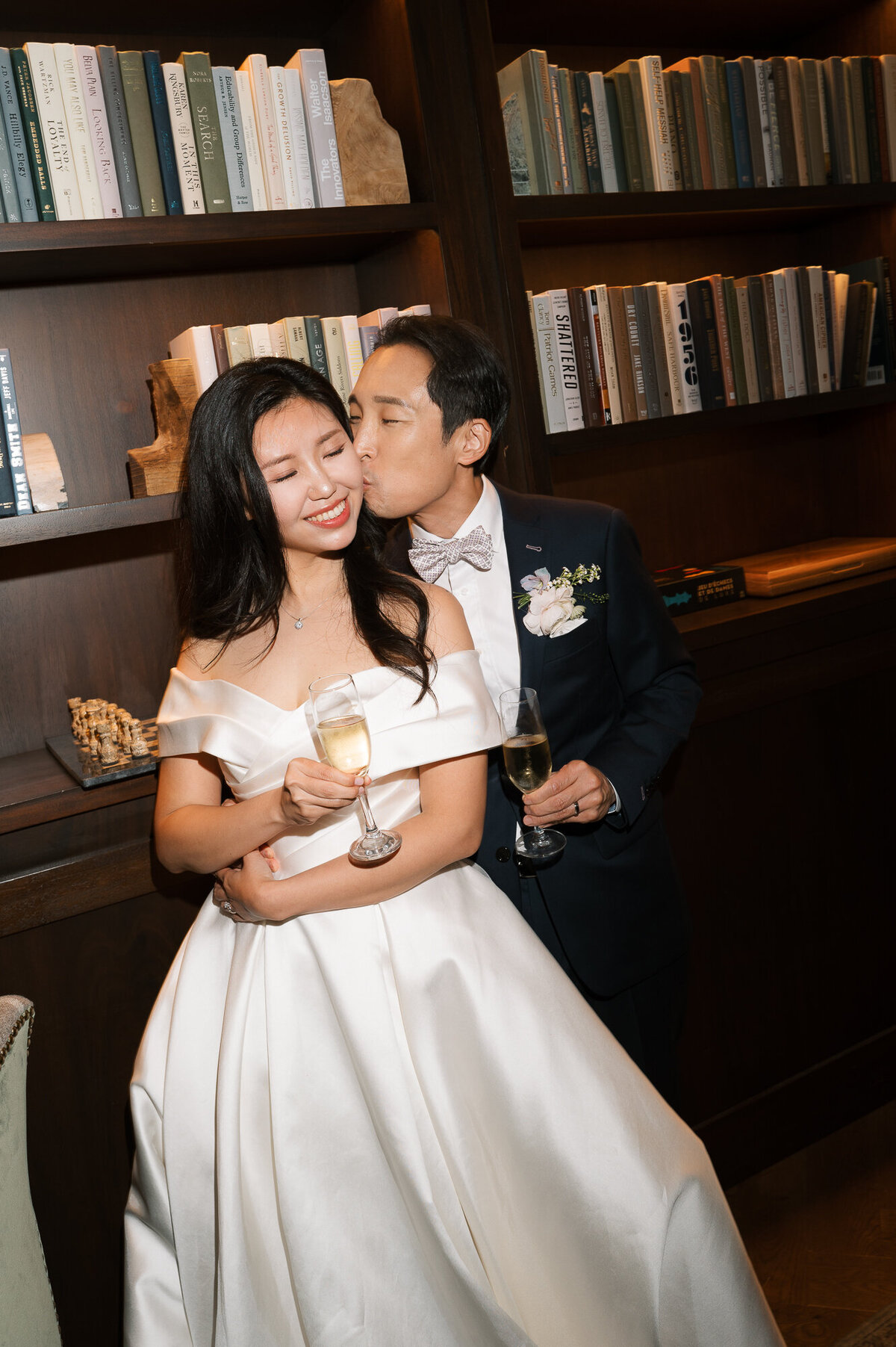 Cocktail hour celebration Beacon Grand hotel San Francisco downtown wedding