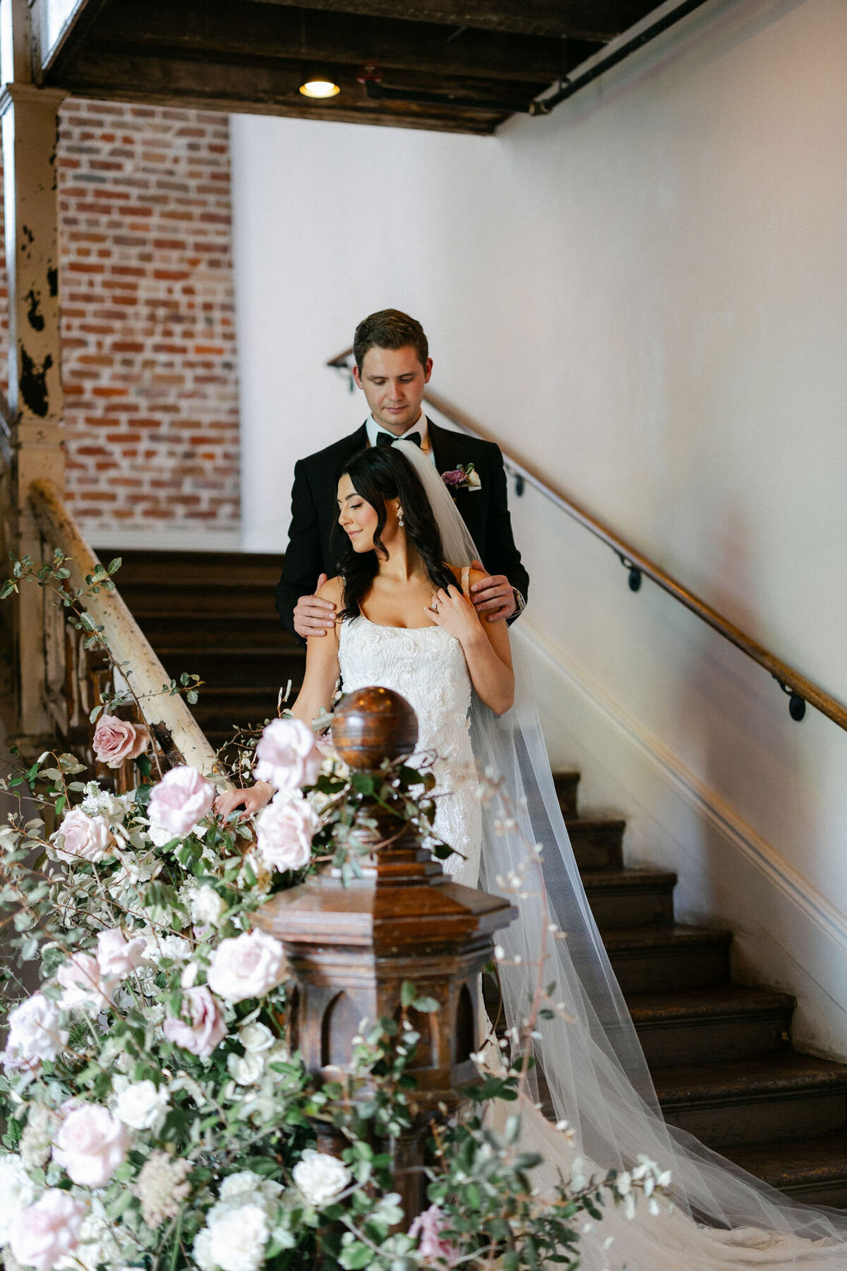 Gracie and Sean's wedding reception at il Mercato in New Orleans, LA