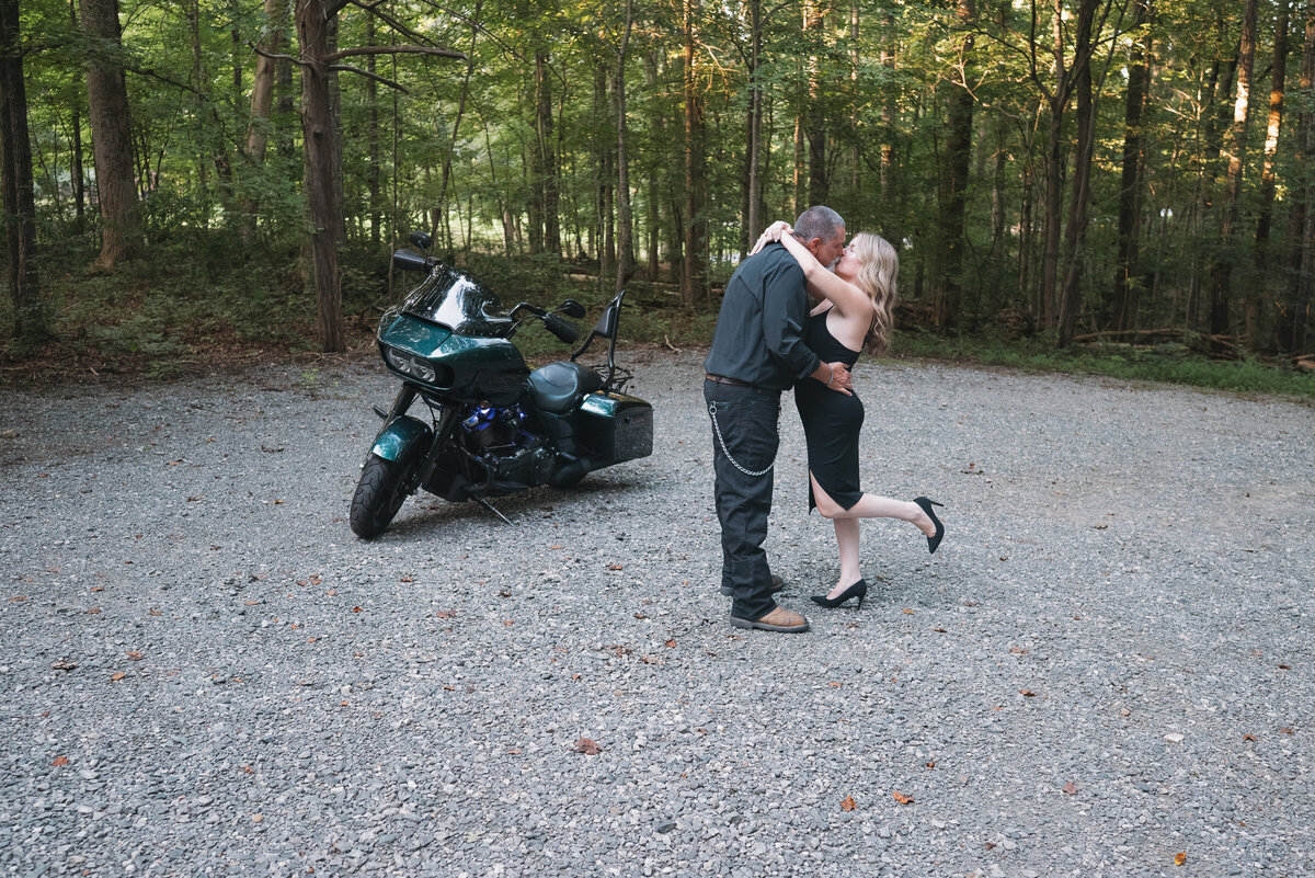 Engagement session in Pleasant Garden NC 