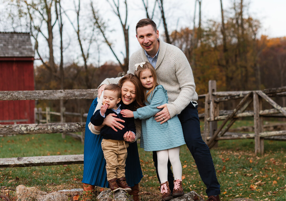 Heard Fall Family Session, Jockey Hollow National Park, Morristown NJ, Nichole Tippin Photography-22
