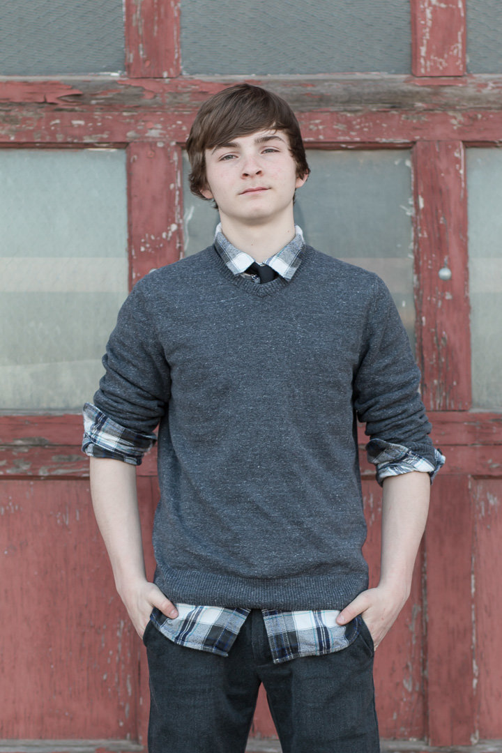 senior session in the city