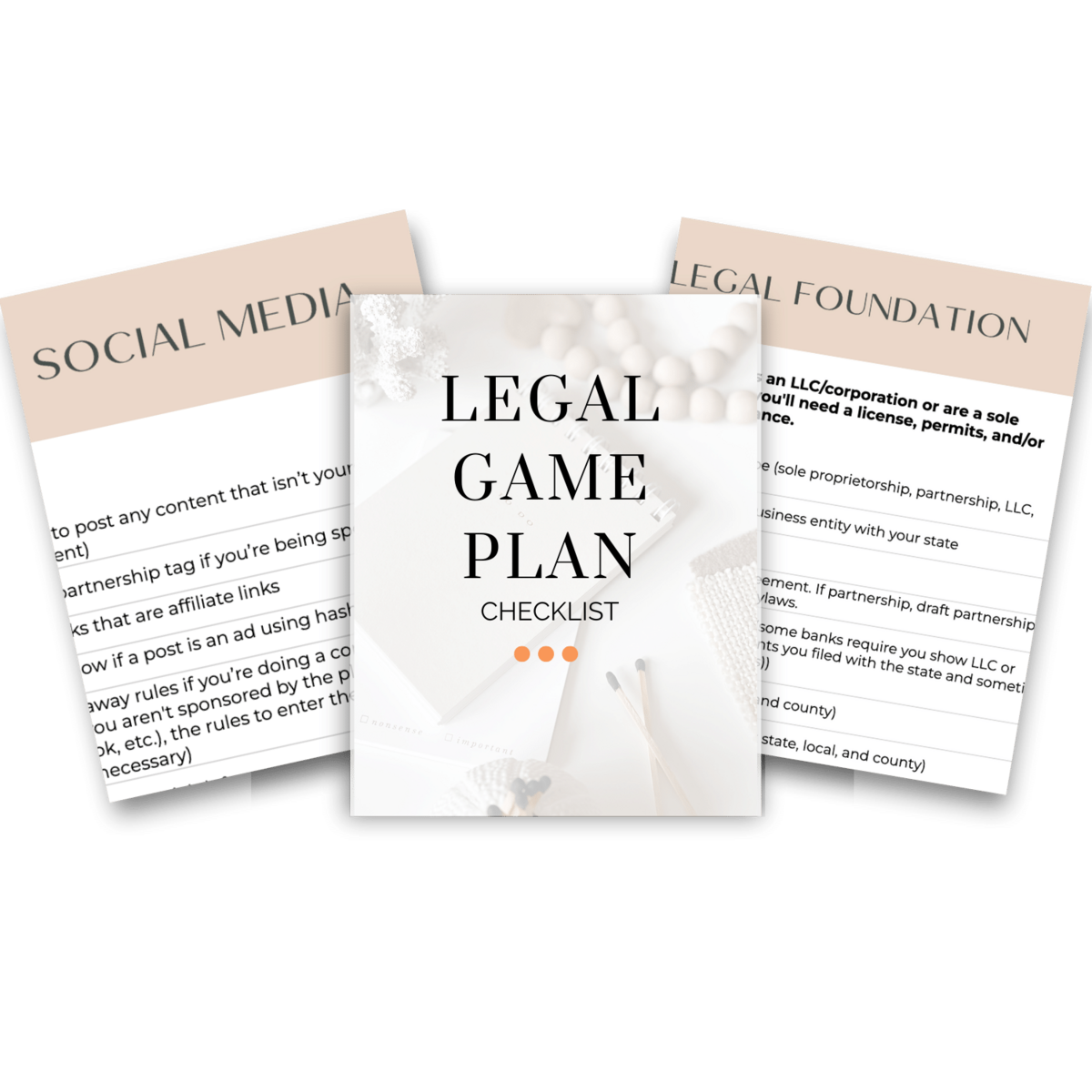 Legal Checklists for Starting a Business