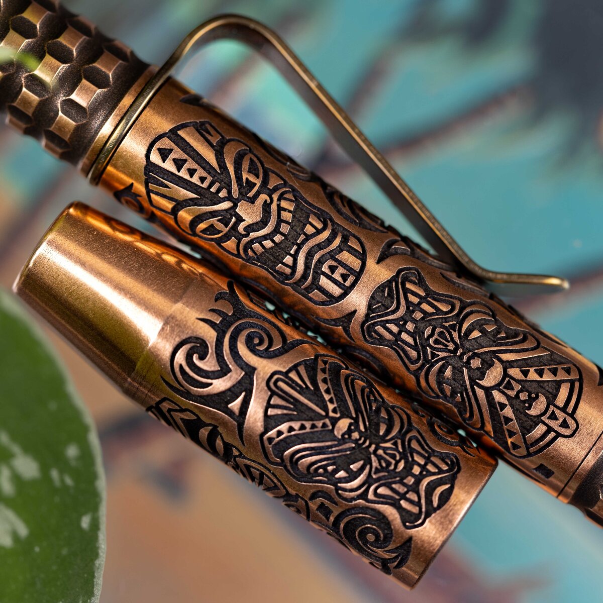 Tiki Post Card macro