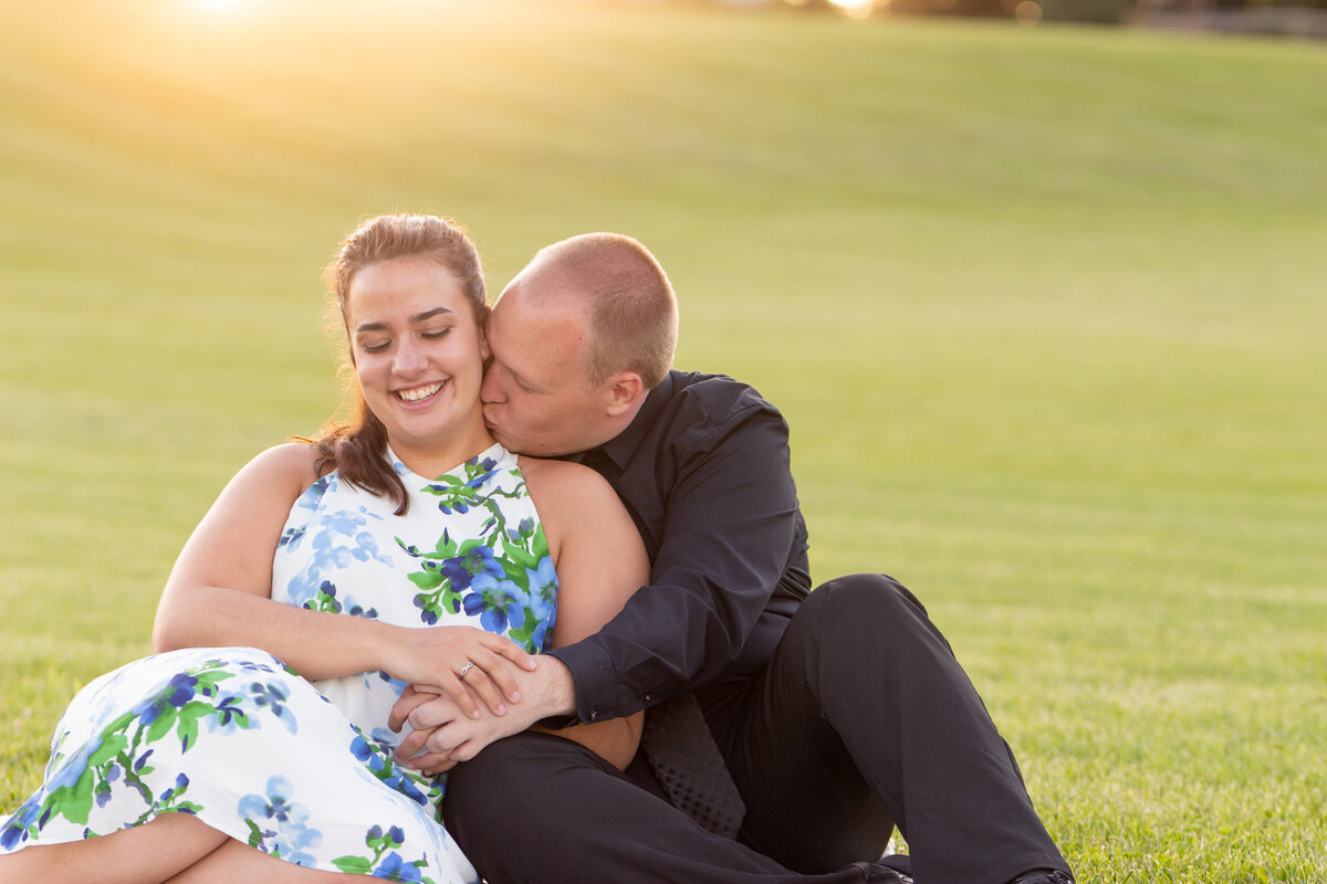 Summer Engagement Portrait