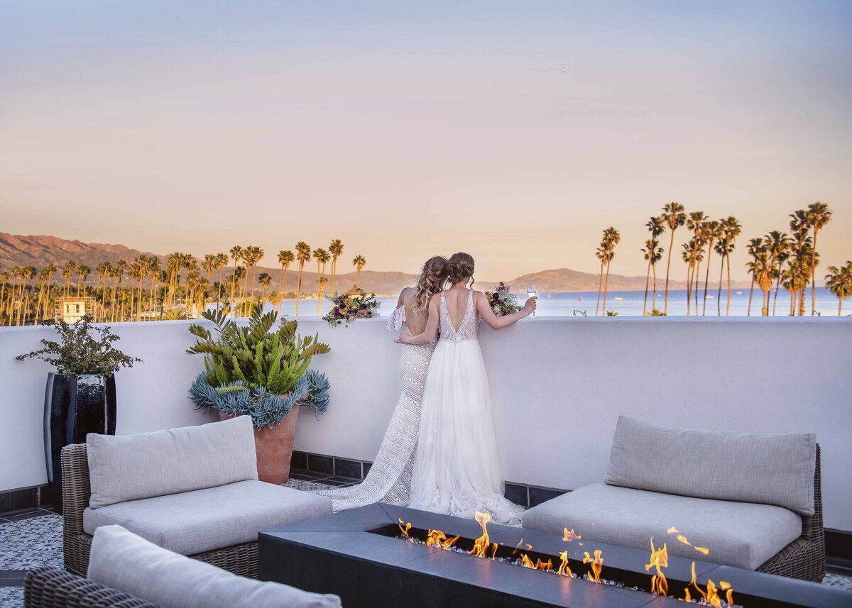 Hotel Californian Wedding, Lesbian Elopement, Tonya Szele Events