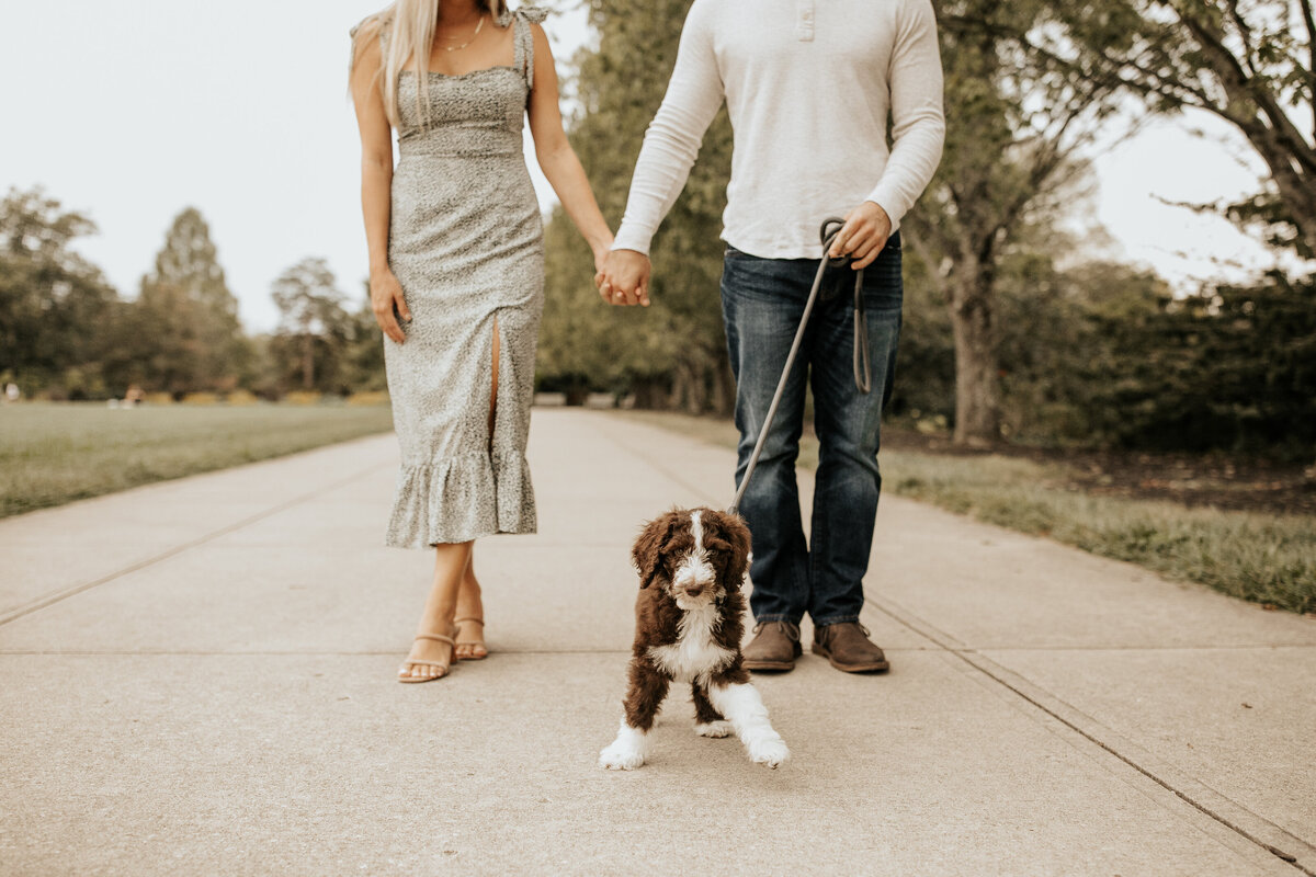 Cincinnati-couples-photoshoot-dog-1