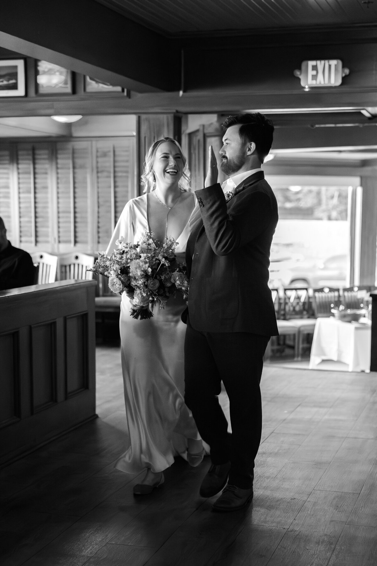Erich + Emily Sunnyside Resort Lake Tahoe Wedding Critter Camp _ Katherine Krakowski Photography-227