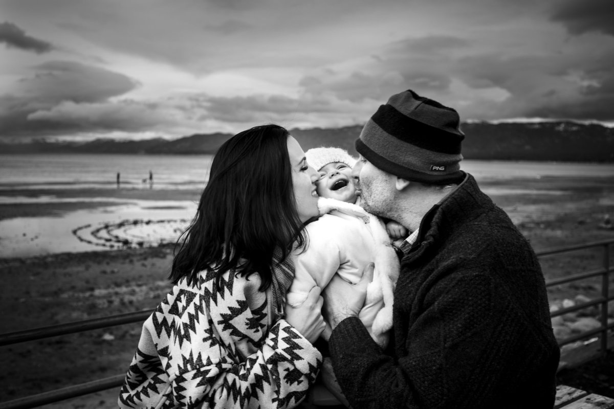 lake tahoe family photography session portrait