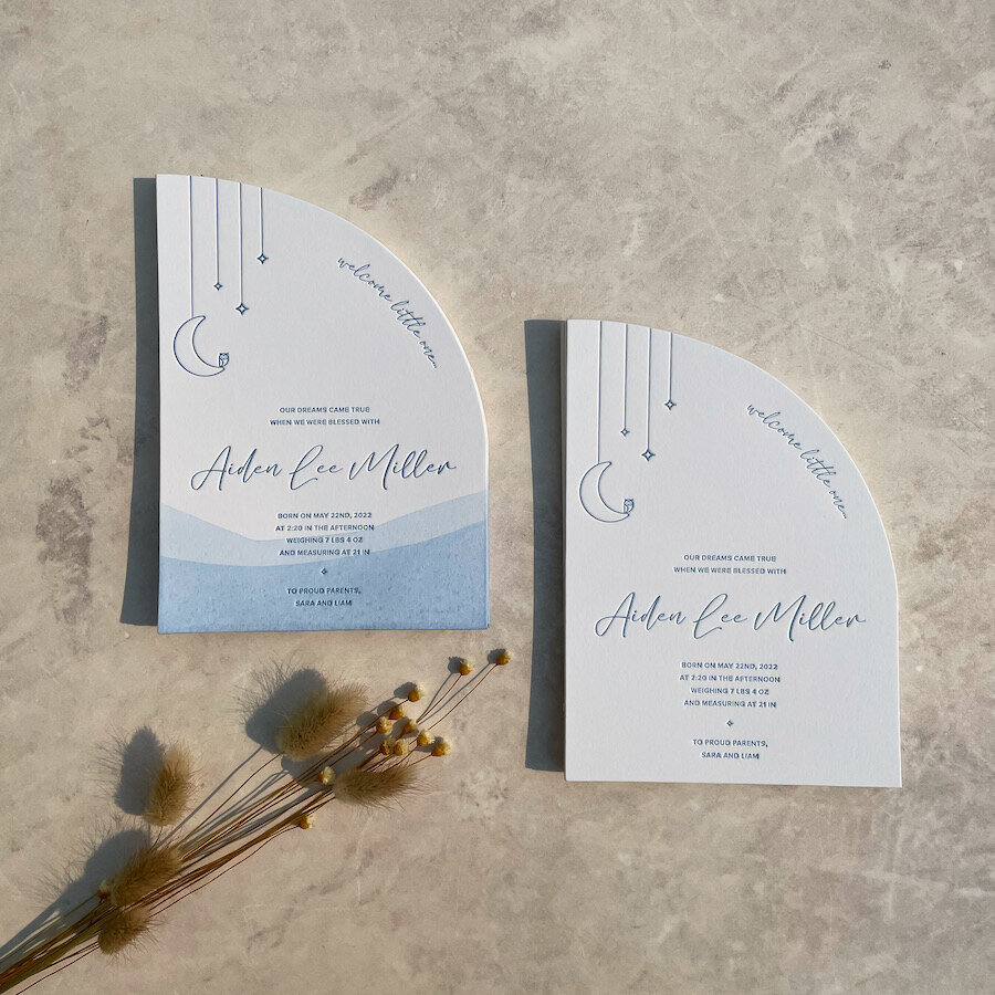 baby-announcement-dip-dye-letterpress-cards-bodega-press