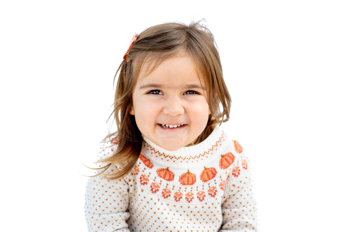Fall school photo in Arlington, MA