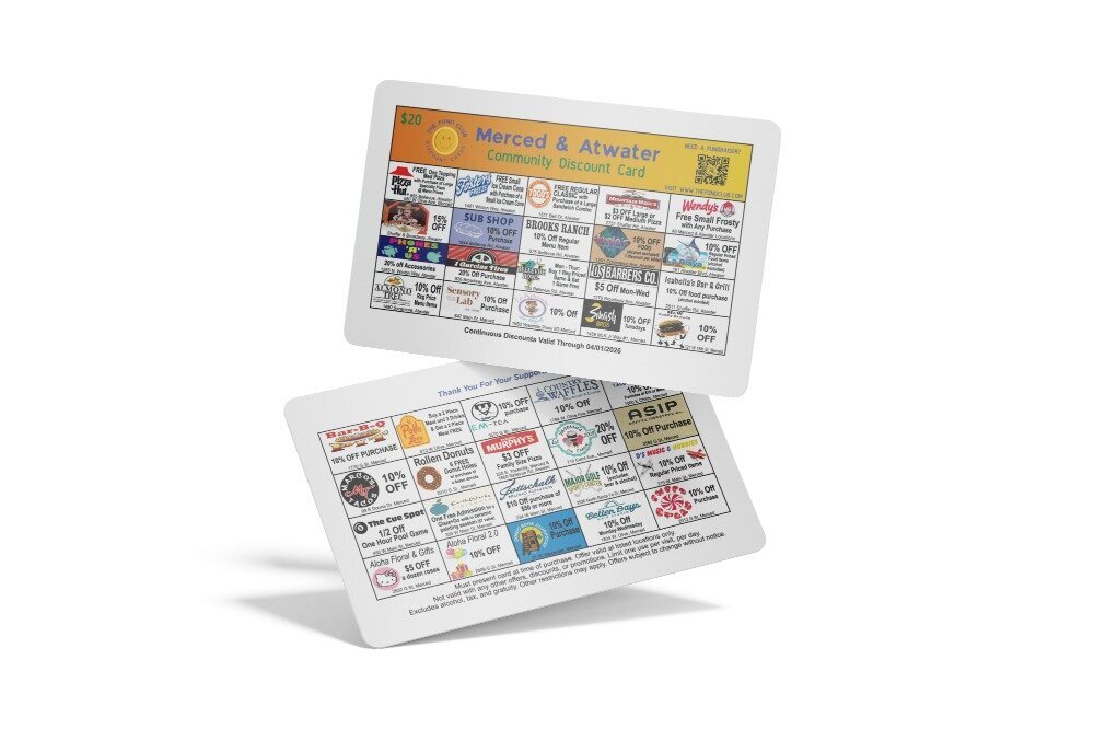 Merced & Atwater Discount Cards