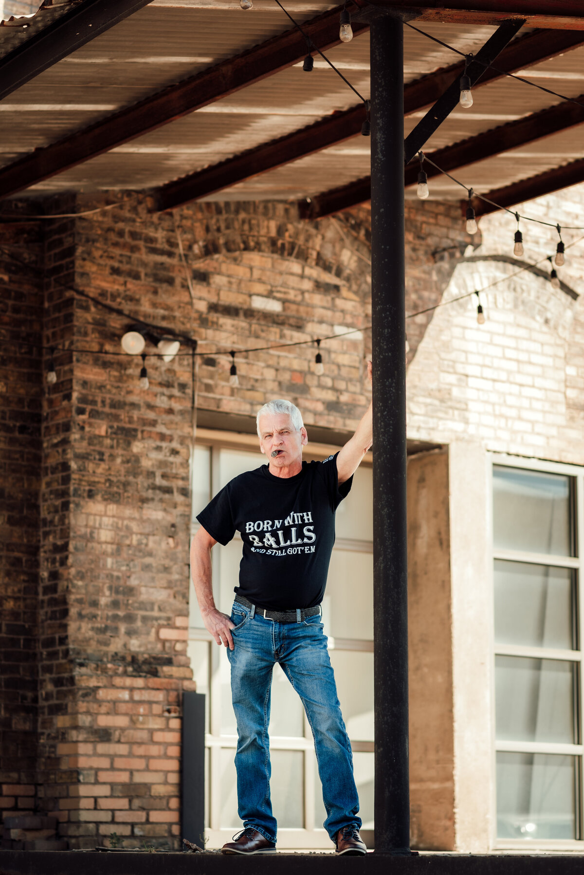 A casual yet professional branding photo session for a business owner in Minnesota.