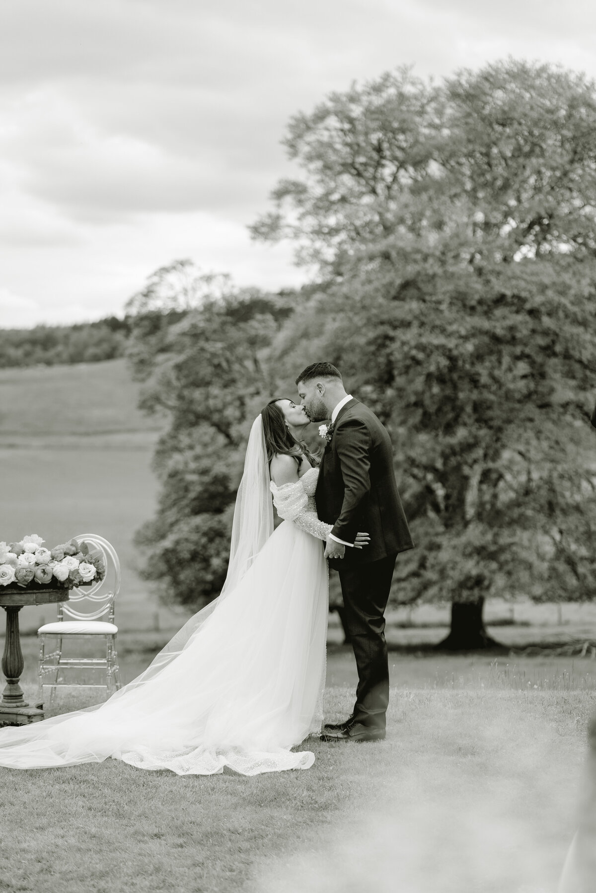 Ballogie House wedding