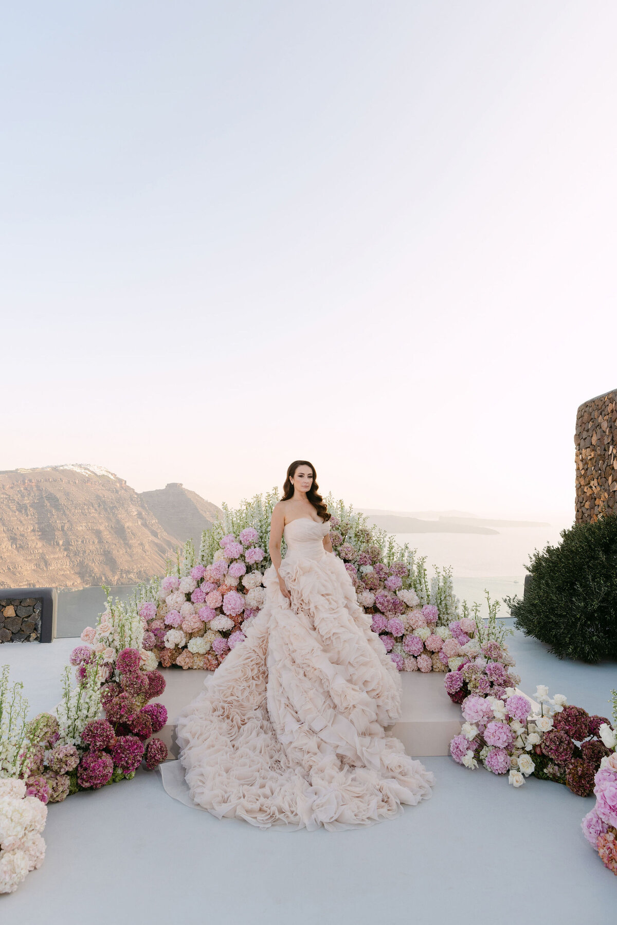 Santorini Elegant Destination Wedding-36