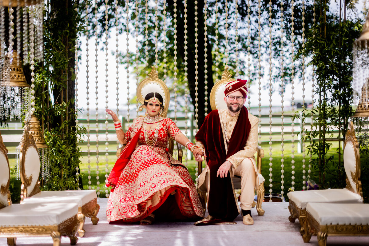 SAWs indian couple during ceremony