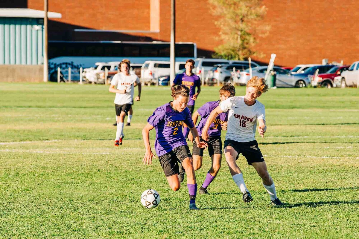 Photo of Sentinel High soccer players