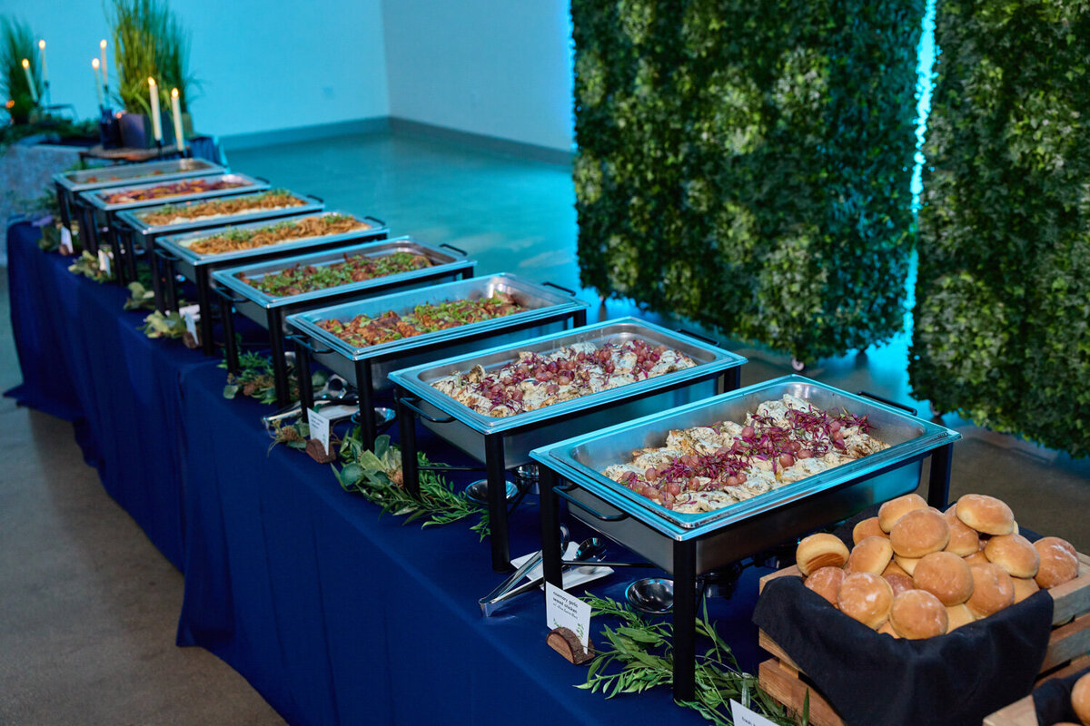corporate event buffet