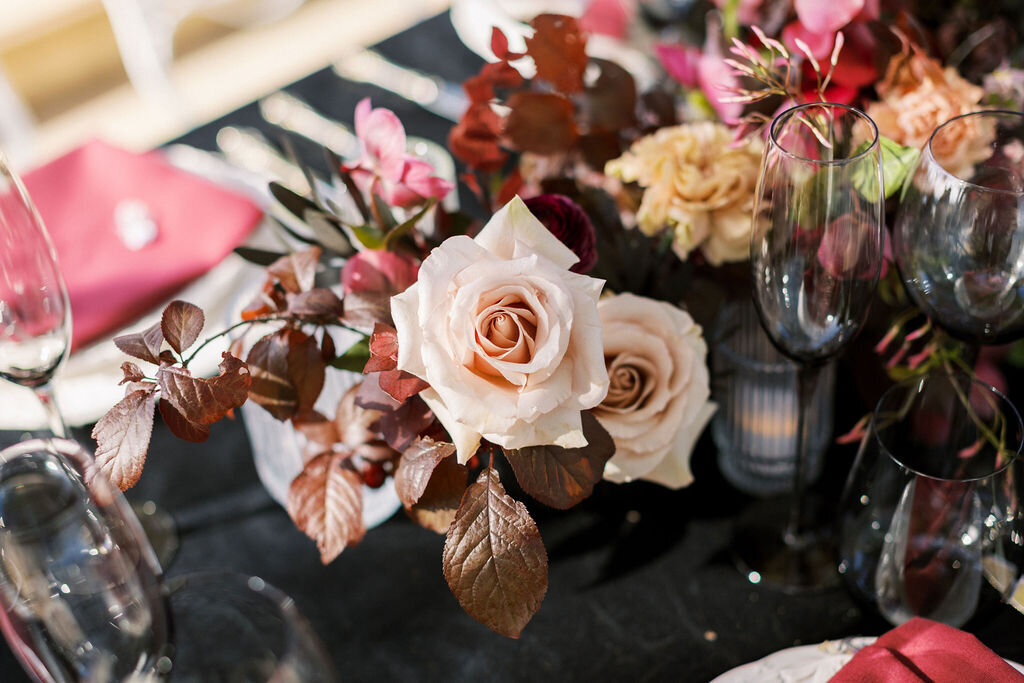 Close Up Luxury Wedding Flowers