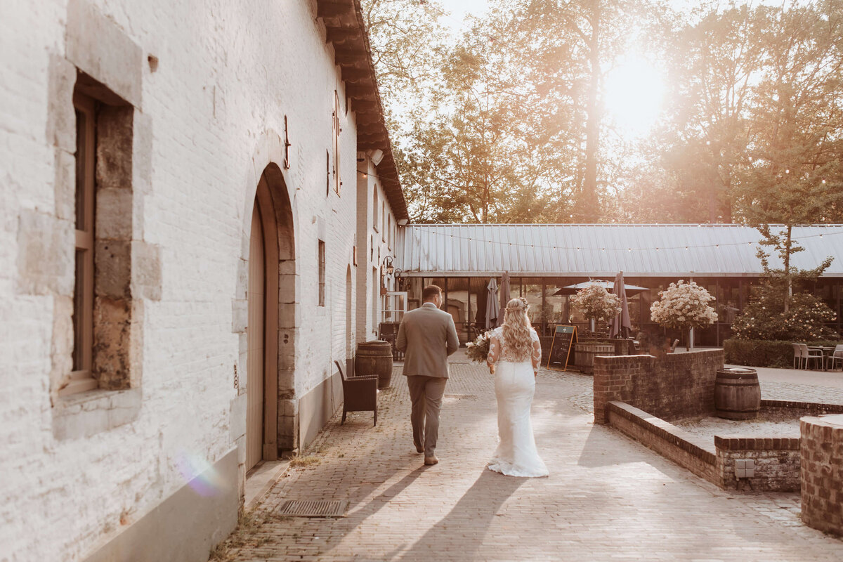 Fotografie huwelijk  kasteel in Limburg Jolien Leen Fotografie