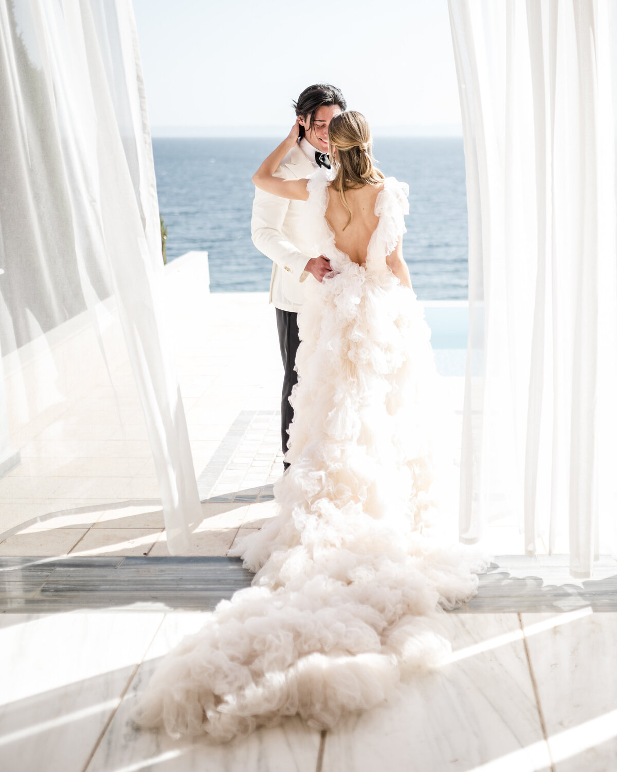 Dimos Bablis Studio Luxury Wedding Photographers Greece and Italy Santorini Wedding  _030