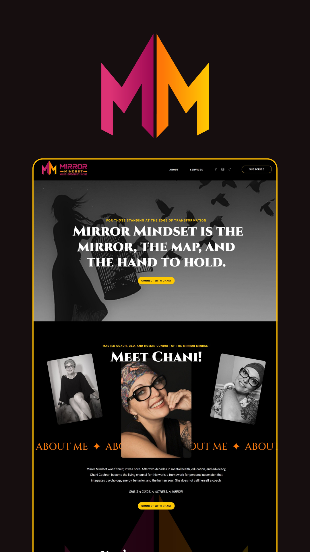 MM Logo + Website Top Half