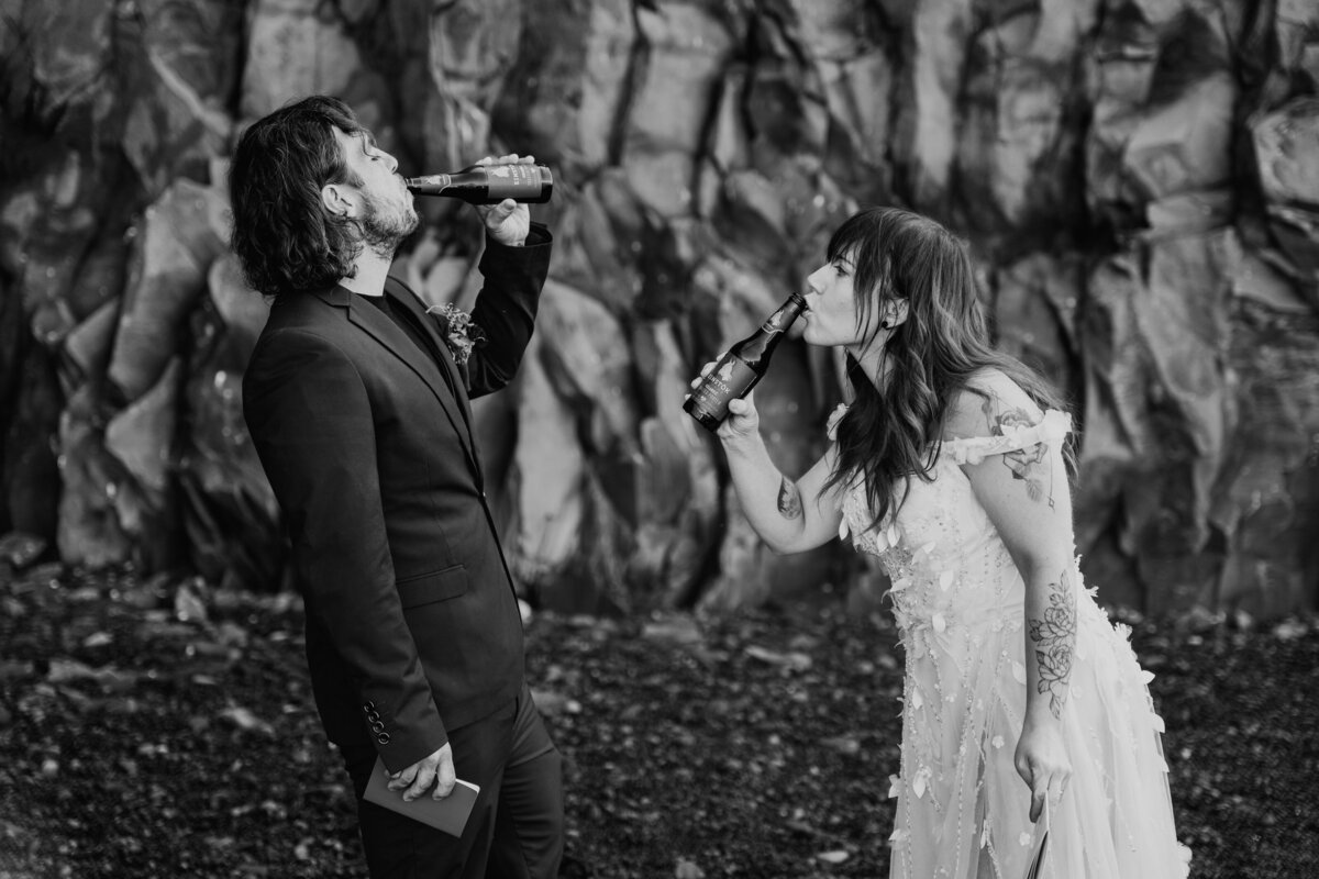 REYNISFJARA Iceland Elopement -13