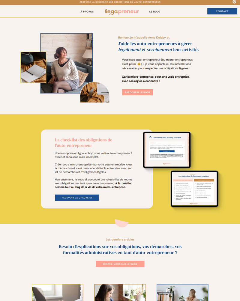 Site auto-entrepreneur