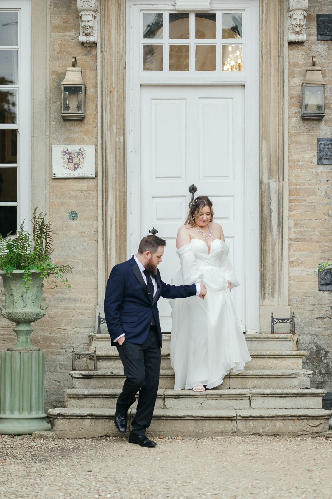 Elegant Wedding at Hinwick House, Northamptonshire - Destination Wedding Photography-183