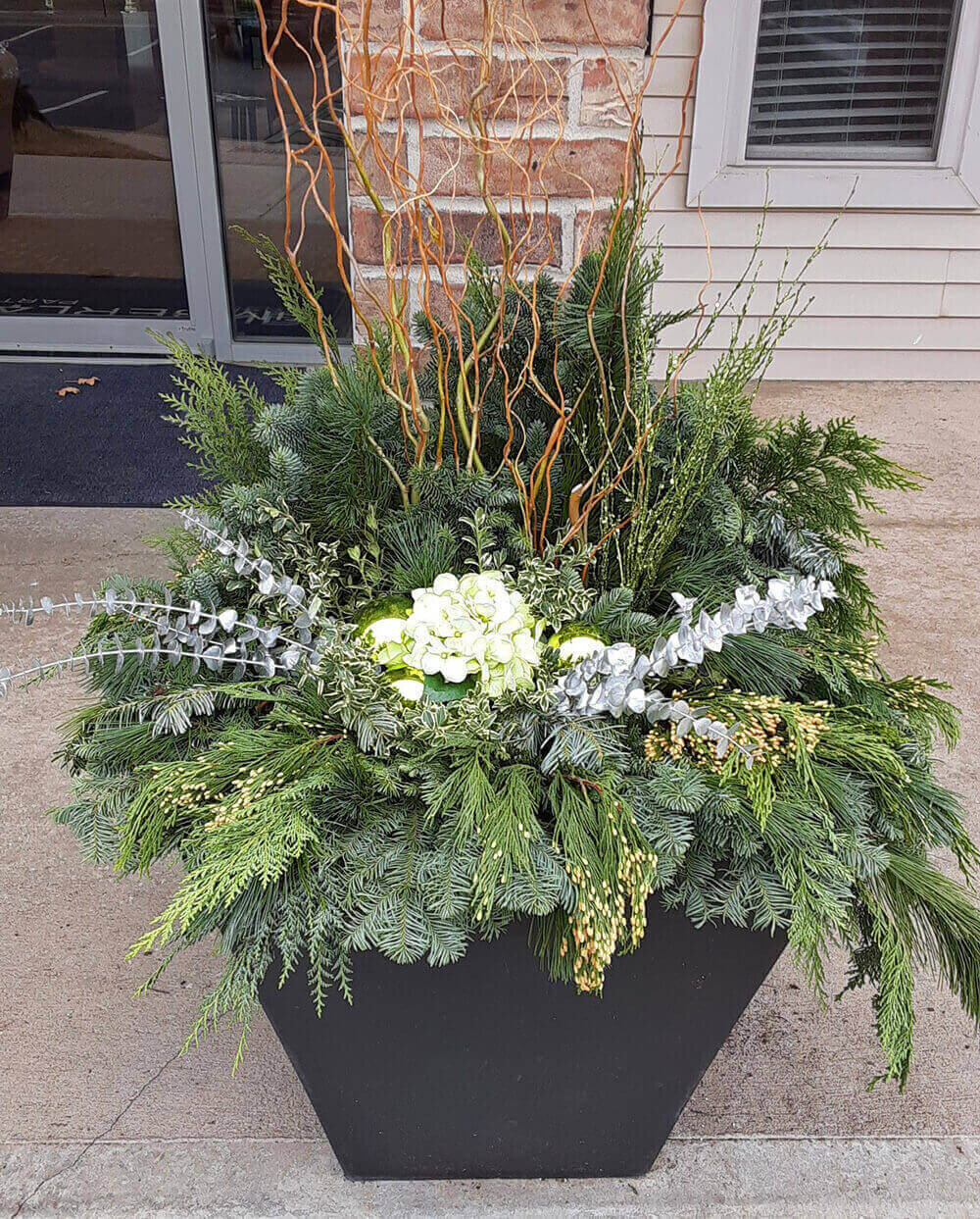 Commercial landscape company project in Kansas City: seasonal flowers showcase
