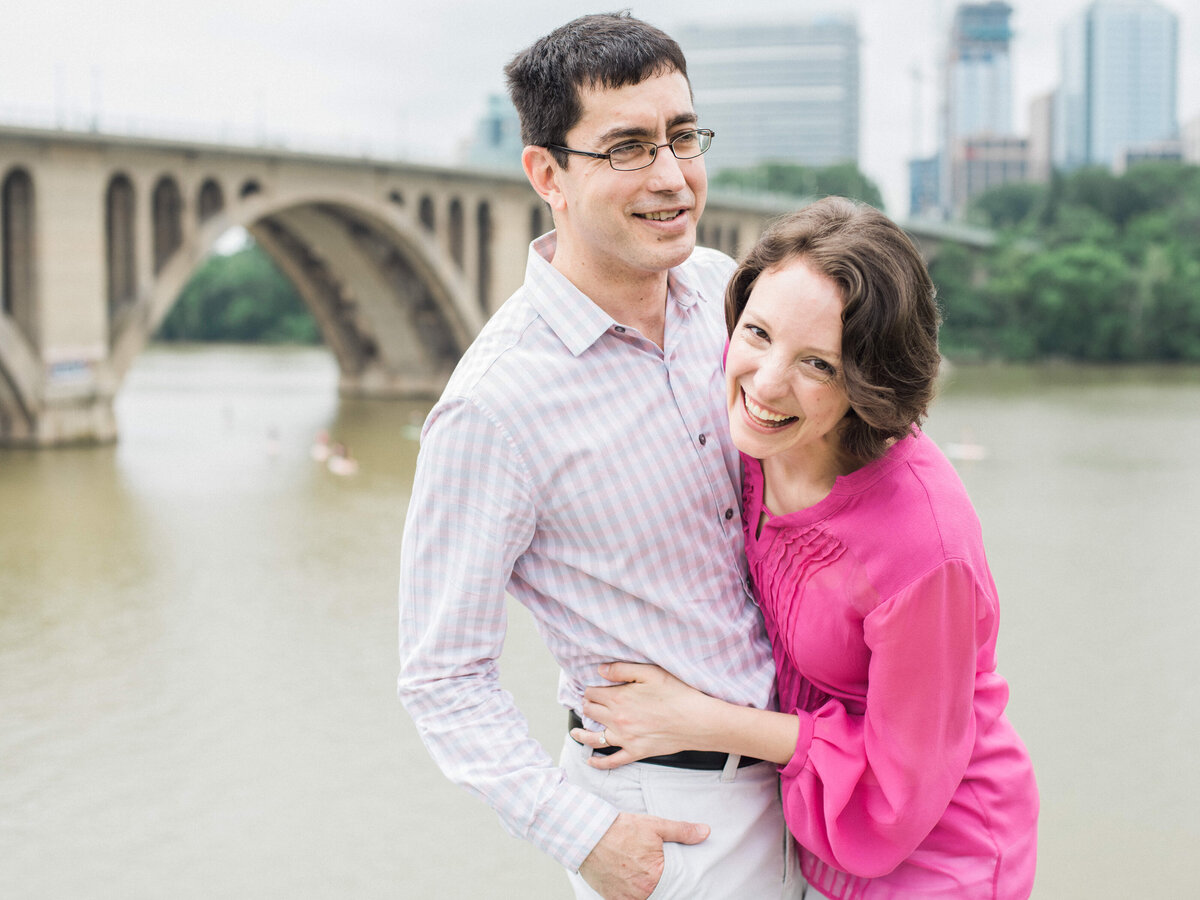 Emily and Eric engaged Family Photographer in Winston Salem